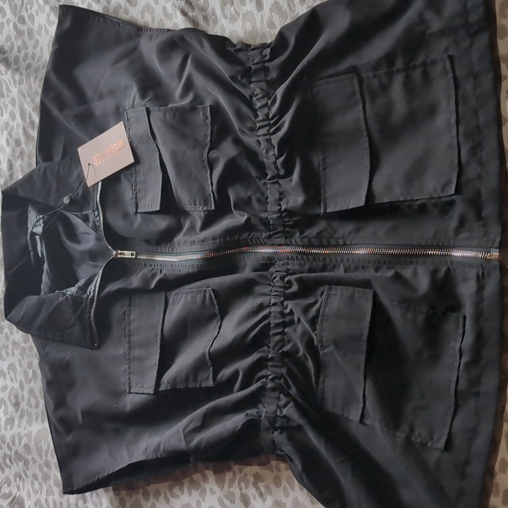 Missguided Collard Utility Vest